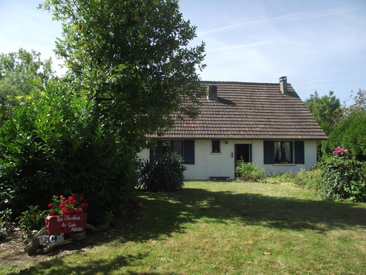 Chambres Du Gres Rouge De Beauval Buitenkant foto
